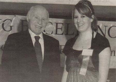 Senator Herb Kohl and Jennifer Ritzert