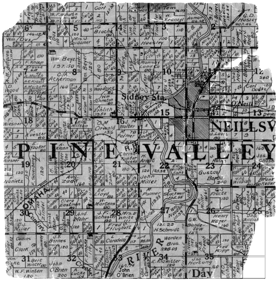 Index of Maps and transcriptions of Pine Valley Township ...