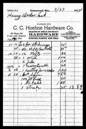 C.C. Hoenhe Bill